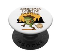 Cowboy Frog Parfois, Je suis Juste en Train de péter Meme PopSockets PopGrip Adhésif