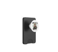 Cowboy-Frog Riding Raton Laveur - Gotta Go, The Vibes are Off PopSockets PopWallet pour MagSafe