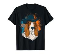 Cowboy Graphic Basset Hound propriétaire de Chien T-Shirt