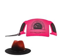 Cowboy Hat Strap - Resin 18x7.5cm | Adjustable Lightweight Keychain Hat Strap, Size Adjuster Clip | Men Unisex Outdoor Horse Riding Daily Commuting Sports Casual Wear