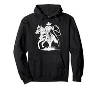 Cowboy & Horse, T-shirt Western Graphic Tee, Rodeo Rider Apparel Sweat à Capuche