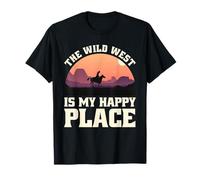 Cowboy - Le Far West est Mon Lieu de Bonheur - Wilderness T-Shirt