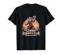 Cowboy Romance Club We Read At Dawn Lecteur de cowgirl drôle T-Shirt