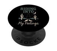 Cowboy Sad Cowboy Western Emo Country Music Fan Alt Country PopSockets PopGrip Adhésif