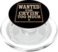 Cowboy Sad Cowboy Western Emo Country Music Fan Alt Country PopSockets PopGrip pour MagSafe