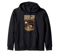 Cowboy Western Gothique Dark Country Cursed Cowboy Outlaw Sweat à Capuche