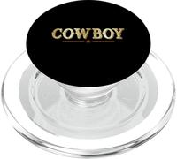 Cowboy Western Southern Country Wild West Rodéo Cheval PopSockets PopGrip pour MagSafe