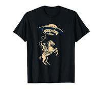 Cowboy Wrangling UFO Western Rodéo Science Fiction T-Shirt