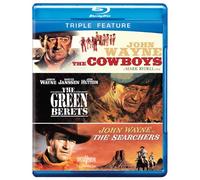John Wayne - The Cowboys / The Green Berets / The Searchers [Blu-Ray]