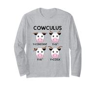 Cowculus Funny Calculus, Professeur de mathématiques, Amateur de mathématiques Manche Longue