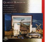 Cowell Harrison Seeger Becker Riegger : Quartet Romantic
