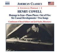 Henry Cowell – Hommage à l'Iran / Piano – CD – NAXOS