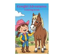 Cowgirl Adventures: coloring book