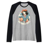 Cowgirl. Âme Sauvage. Sauvage par Nature. Manche Raglan