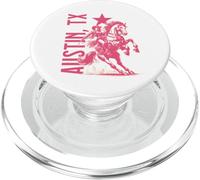 Cowgirl Austin Texas États-Unis Wild West Americana Rodeo Cowboy PopSockets PopGrip pour MagSafe