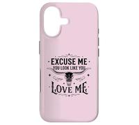 Cowgirl Cowboy Excuse-Moi, tu as l'air de m'aimer Coque pour iPhone 17