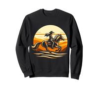 Cowgirl et Cheval - Riding Into The Sunset Sweatshirt