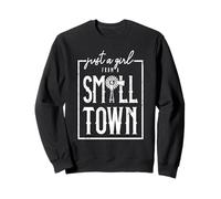 Cowgirl juste une fille d'un pays occidental de petite ville Sweatshirt