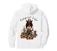 Cowgirl Life African American Melanin Cowgirl Swag Sweat à Capuche