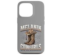 Cowgirl Noire, Western, rodéo, mélanine, Histoire des Noirs, Texas Coque pour iPhone 13 Pro