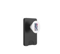 Cowgirl Occidentale Patriotique sur Cheval Drapeau des États-Unis PopSockets PopWallet pour MagSafe