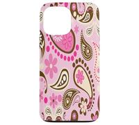 Cowgirl Rose Marron Paisley Fleurs Country Texas Ranch Coque pour iPhone 13 Pro Max