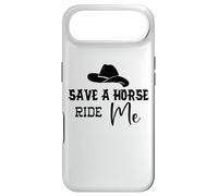 Cowgirl Save a Horse Ride a Cowboy Men Save a Horse Ride Me Coque pour iPhone Air