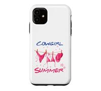 Cowgirl Summer Beach Vacation Maillots de Bain Coque pour iPhone 11