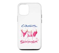 Cowgirl Summer Beach Vacation Maillots de Bain Coque pour iPhone 12/12 Pro