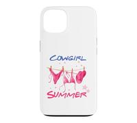 Cowgirl Summer Beach Vacation Maillots de Bain Coque pour iPhone 13