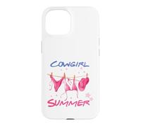 Cowgirl Summer Beach Vacation Maillots de Bain Coque pour iPhone 15