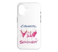 Cowgirl Summer Beach Vacation Maillots de Bain Coque pour iPhone 16
