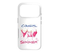 Cowgirl Summer Beach Vacation Maillots de Bain Coque pour iPhone 17 Pro