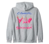 Cowgirl Summer Beach Vacation Maillots de Bain Sweat à Capuche