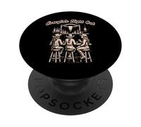 Cowgirls Night Out Vintage Nostalgie Country Music Drôle PopSockets PopGrip Adhésif