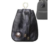 Cowhide Purses for Women Vintage - Classic Cowhide Leather Portable Key for