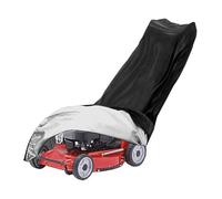 Cowhilan Housse imperméable pour tondeuse à gazon avec cordon de serrage Coupe-vent, anti-poussière, anti-UV, 210D Oxford Fabric Walk Behind Lawnmower Cover