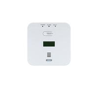 ABUS Détecteur CO COWM510 – 85 dB, bouton de test, capteur 10 ans, écran LCD, blanc