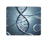 COWMGHLDFL Tapis de souris génétique Helix pour souris sans fil, tapis de clavier d'ordinateur avec caoutchouc antidérapant, tapis de bureau carré pour ordinateur portable de bureau