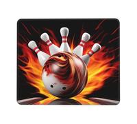 COWMGHLDFL Tapis de souris pour souris sans fil, tapis de clavier d'ordinateur avec caoutchouc antidérapant, tapis de bureau carré pour bureau et ordinateur portable, 21,1 x 26,2 cm