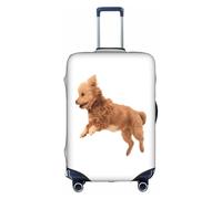 COWMMWOC Housse de protection élastique pour chariot de 45,7 à 81,3 cm | Housse de protection lavable pour valises de voyage | Protection de valise de voyage, 3D, M