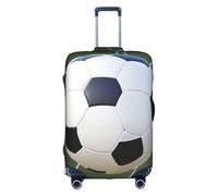 COWMMWOC Housse de protection élastique pour chariot de ballon de football, housse de protection pour sacs de 45,7 à 81,3 cm | Housses de bagages lavables | Protection de valise de voyage, 3D, L