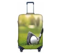 COWMMWOC Housse de protection élastique pour chariot de golf, housse de protection pour valises de 45,7 à 81,3 cm | Housses de bagages lavables | Protection de valise de voyage, 3D, L