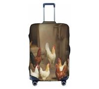 COWMMWOC Housse de protection élastique pour valises de 45,7 à 81,3 cm | Housse de protection lavable pour valises de voyage de 45,7 à 81,3 cm, 3D, S