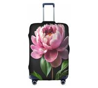 COWMMWOC Housse de protection pour valise à roulettes pivoine, housse de protection élastique pour bagages de 45,7 à 81,3 cm, housse de bagage lavable | Protection de valise de voyage, 3D, XL