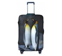 COWMMWOC Housse de protection pour valises de voyage avec motif pingouin - Housse de protection élastique pour sacs de 45,7 à 81,3 cm - Lavable - Protection de valise de voyage, 3D, XL