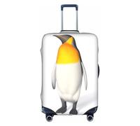 COWMMWOC Housse de protection pour valises de voyage avec motif pingouin - Housse de protection élastique pour sacs de 45,7 à 81,3 cm - Lavable - Protection de valise de voyage, 3D, S