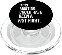 Coworker Email This Meeting Could Have Been Fist a Fight PopSockets PopGrip pour MagSafe