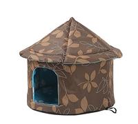 Cowslip Niche pour Chat Exterieur Isolée Hiver - Chenil Chien | Chauffante Isolée Grotte Abri Petit Etanche Chats et Chiens Errants