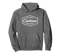 COWTOWN Fort Worth TX Emblème Design Est. Créé en 1874 Sweat à Capuche